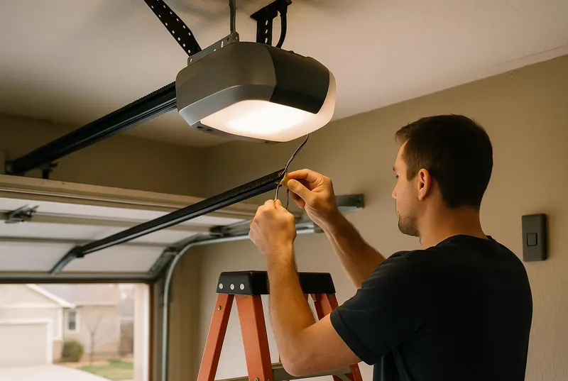 Garage Door Spring Repair in Grandisland